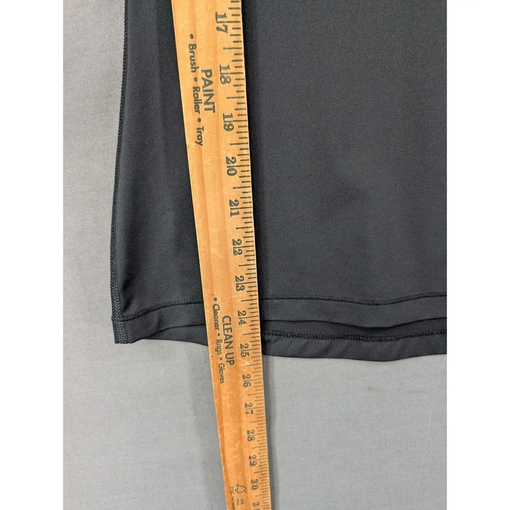 Nike Pro Womens Long Sleeve Compression Shirt Black V-Neck Dri-Fit XS
